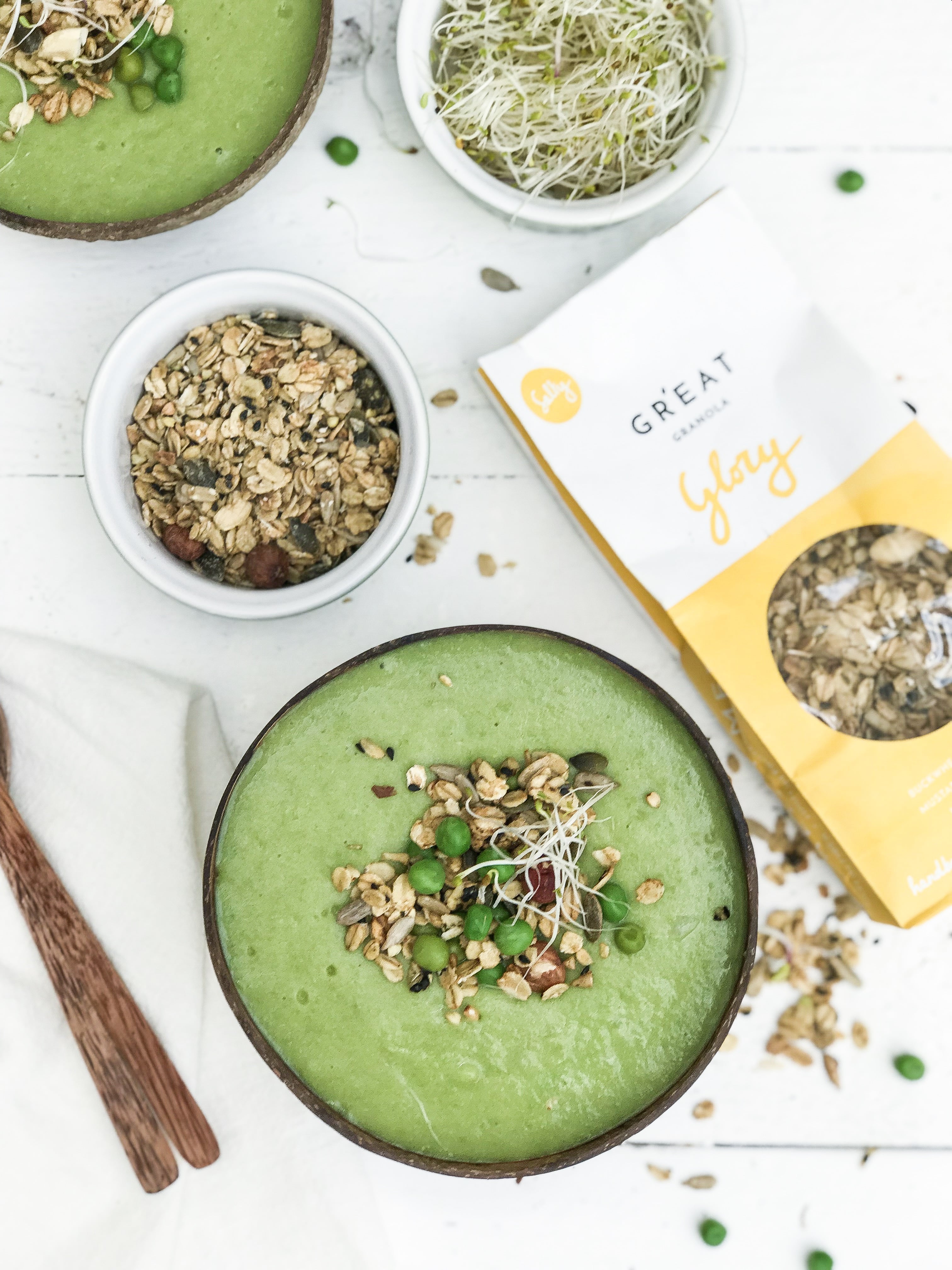 Soupe petits pois
